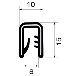 Profilo Copribordi cod. 02.0001710217.941