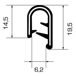 Profilo Copribordi cod. 02.0001710218.941