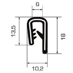Profilo Copribordi cod. 02.0001710219.941
