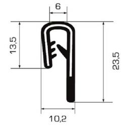 Profilo Copribordi cod. 02.0001710220.941