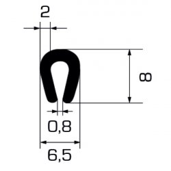 Profilo Copribordi cod. 02.0001710225.941