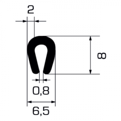 Profilo Copribordi cod. 02.0001710226.941