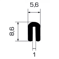 Profilo Copribordi cod. 02.0001710231.941