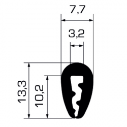 Profilo Copribordi cod. 02.0001710232.941