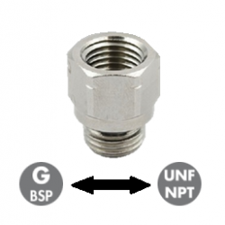 ADATTATORI E TAPPI PER FILETTI G (BSPP) E NPT