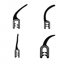 Profili Copribordi con Aletta