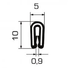 Profilo Copribordi cod. 02.0001710203.941
