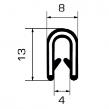 Profilo Copribordi cod. 02.0001710204.941