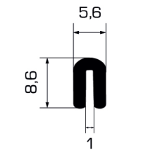Profilo Copribordi cod. 02.0001710231.941