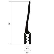 Profilo Copribordi con Aletta cod. 02.0001710306.941